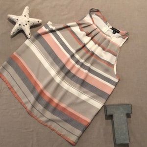 Willi Smith tank top zip back  Lg